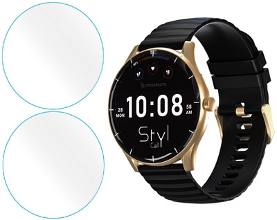CUBES Screen Guard for Crossbeats Orbit STYL Calling | 1.4 Inch | Soft and Flexible | Touch Sensitive | Unbreakable | Ultra Thin military grade TPU Film (Not a glass tempered)(Pack of 2)