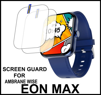 TWUAOP Screen Guard for AMBRANE WISE EON MAX(Pack of 2)