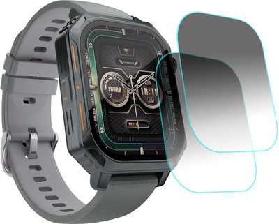 TWUAOP Screen Guard for HAMMER CONQUER 2.02 SMARTWATCH(Pack of 2)