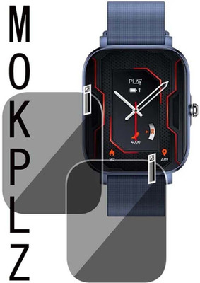 MOKPLZ Screen Guard for PLAY PLAYFIT CHAMP 2(Pack of 2)
