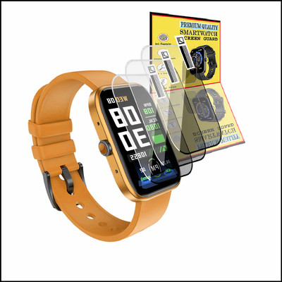 EZGER Screen Guard for FIRE BOLTT JAGUAR Smartwatch(Pack of 3)