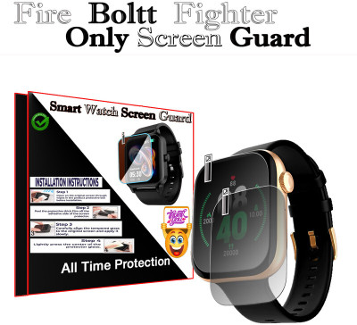 daffin Screen Guard for Fire Boltt Fighter(Pack of 2)