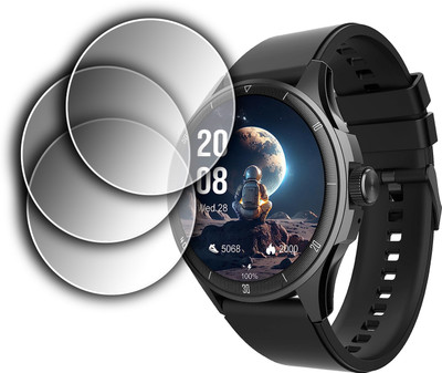 ejzatex Screen Guard for BEATXP VEGA NEO SMARTWATCH, SCREEN GUARD(Pack of 3)