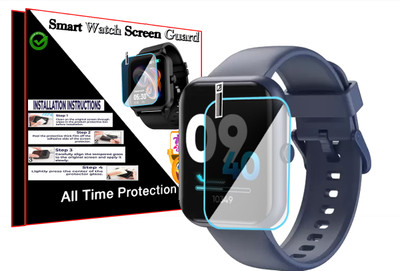 HIDEOUS Screen Guard for DIZO Watch D Plus.(Pack of 1)