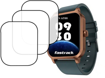 MOKPLZ Screen Guard for FASTRACK REFLEX RAVE FX SMARTWATCH(Pack of 3)