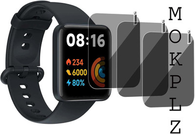 MOKPLZ Screen Guard for XIAOMI REDMI WATCH 2(Pack of 3)