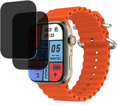 ejzatex Screen Guard for PEBBLE FROST PRO SMARTWATCH SCREEN GUARD(Pack of 2)