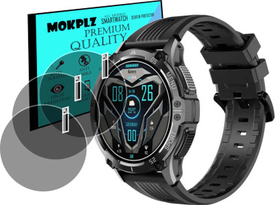 MOKPLZ Screen Guard for NOISE NOISEFIT FORCE PLUS SMARTWATCH(Pack of 3)