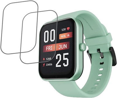 CUBES Screen Guard for boAt Wave Hype, 1.85 inch HD Display Smartwatch | Crack proof | Touch Sensitive | Unbreakable | Ultra Thin | Edge To Edge TPU Film(Pack of 2)