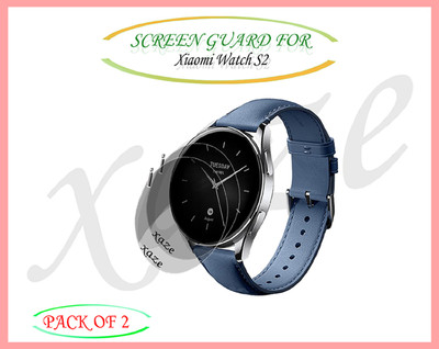 XAZE Screen Guard for Xiaomi Watch S2 Smartwatch(Pack of 2)
