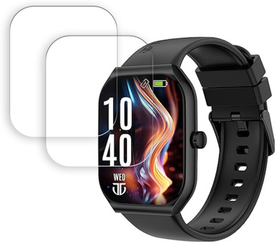 MUTAALI Tempered Glass Guard for Titan Smart 3 1.96 inch smart watch(Pack of 2)