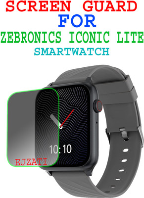 EJZATI Screen Guard for ZEBRONICS ICONIC LITE SMARTWATCH(Pack of 1)
