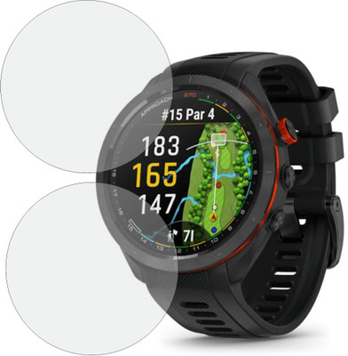 MOBART Edge To Edge Screen Guard for Garmin Approach S70 47mm(Pack of 2)