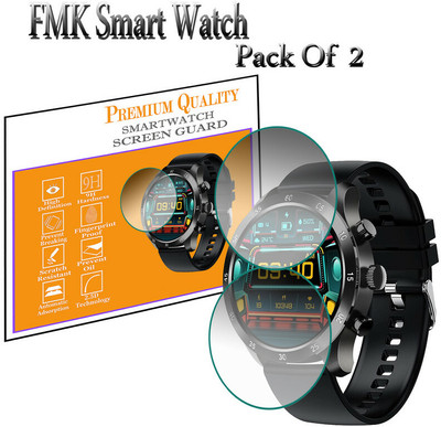 daffin Screen Guard for FMK Smart Watch(Pack of 2)