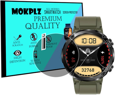 MOKPLZ Screen Guard for FIRE BOLTT SPHERE SMARTWATCH(Pack of 1)