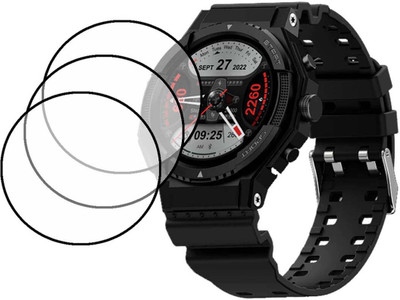 MOKPLZ Screen Guard for FIRE BOLTT QUEST SMARTWATCH(Pack of 3)