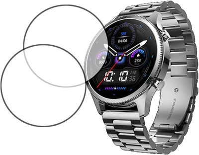 MOKPLZ Screen Guard for NOISEFIT HALO PLUS SMARTWATCH(Pack of 2)
