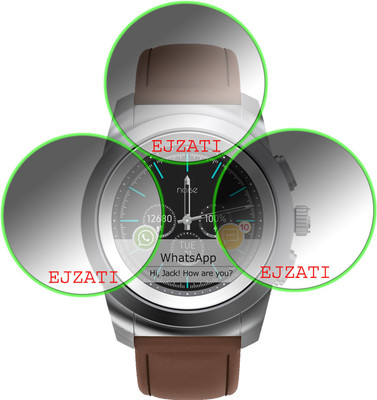 EJZATI Screen Guard for NOISEFIT FUSION HYBRID SMARTWATCH(Pack of 3)