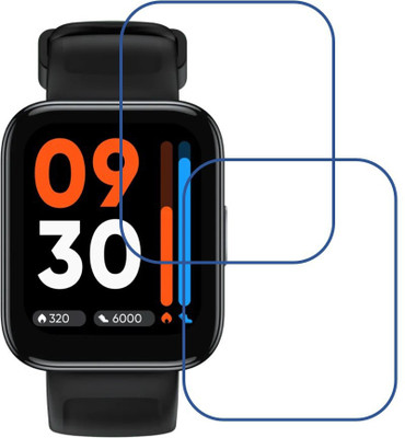 DVMART Screen Guard for Crystal Clear Realme Watch 3(Pack of 2)
