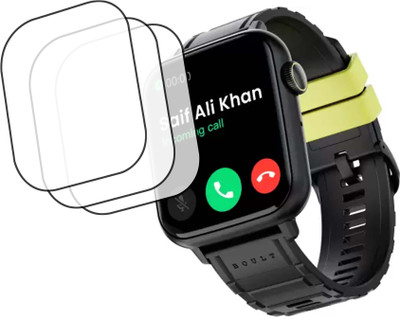 TWUAOP Screen Guard for BOULT DRIFT 2 SMARTWATCH(Pack of 3)