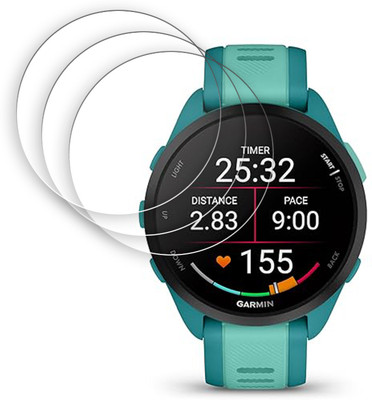 ARBAN Screen Guard for Garmin Forerunner 165 1.2 inch Smartwatch Screen Protector | Anti-Scratch | Edge to Edge Full Coverage | 9H Hardness | Screen Guard(Pack of 3)