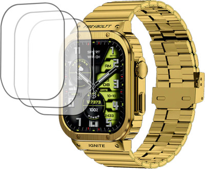 TWUAOP Screen Guard for FIRE BOLTT MAVERICK SMARTWATCH(Pack of 3)