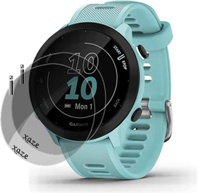 XAZE Screen Guard for Garmin Forerunner 55 Smartwatch(Pack of 2)