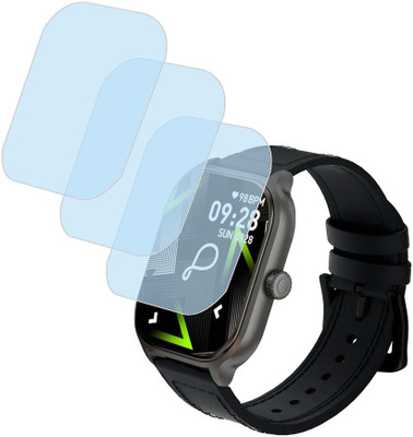 MOKPLZ Screen Guard for PEBBLE ULTRA LIFE SMARTWATCH(Pack of 3)