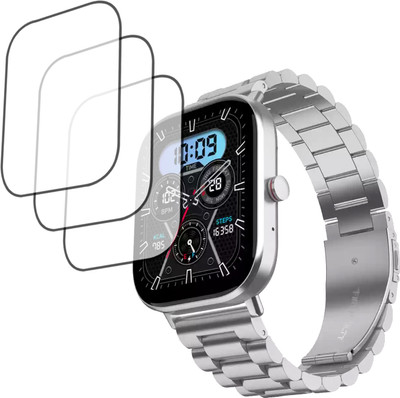 EJZATEX Screen Guard for FIRE BOLTT STARLIGHT SMARTWATCH, SCREEN GUARD(Pack of 3)