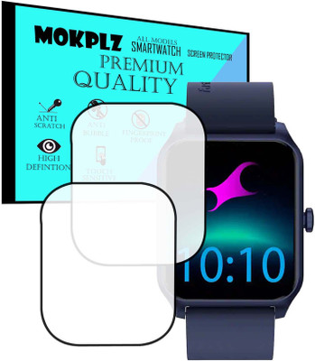 MOKPLZ Screen Guard for FASTRACK REFLEX BEAT PRO SMARTWATCH(Pack of 2)