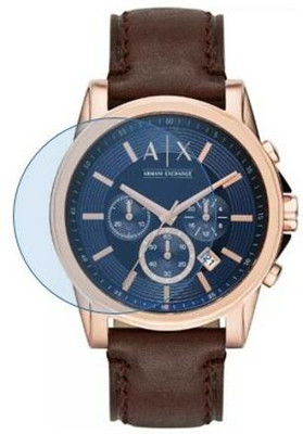 Kuggo Screen Guard for ARMANI EXCHANGE AX2508 Outerbanks Analog Watch - For Men(Pack of 1)