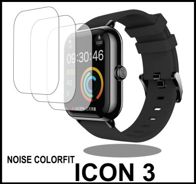 TWUAOP Screen Guard for NOISE COLOFIT ICON 3(Pack of 3)