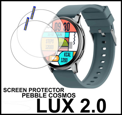 TWUAOP Screen Guard for PEBBLE COSMOS LUX 2.0(Pack of 2)