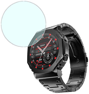 MOKPLZ Screen Guard for FIRE BOLTT OBSIDIAN SMARTWATCH(Pack of 2)