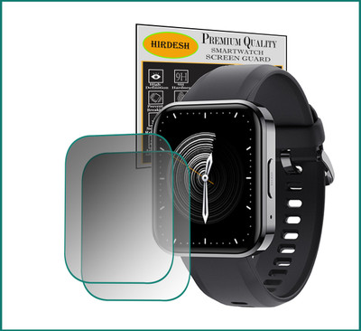 hirdesh Screen Guard for DIZO Watch D Talk(Pack of 2)