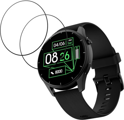 LIGHTWINGS Screen Guard for NoiseFit Crew Smart watch(Pack of 2)