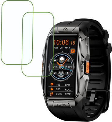 DVTECH Screen Guard for (PO2) KOSPET TANK X1 Smart Band(Pack of 2)