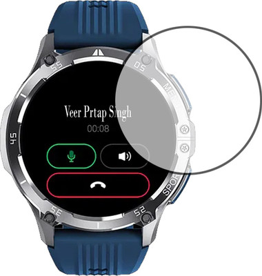 EJZATI Screen Guard for NOISEFIT FORCE PLUS SMARTWATCH, SCREEN GUARD(Pack of 1)
