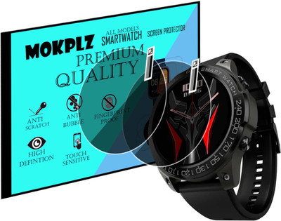 MOKPLZ Screen Guard for FIRE BOLTT DAGGER SMARTWATCH(Pack of 2)