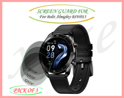 XAZE Screen Guard for Fire Boltt Almighty BSW013 Smartwatch(Pack of 3)
