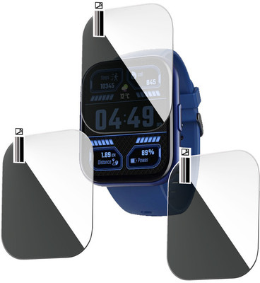 HIDEOUS Screen Guard for boAt Wave Neo Plus(Pack of 3)