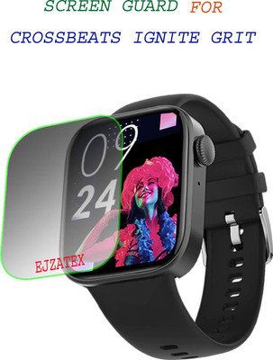 ejzatex Screen Guard for CROSSBEATS IGNITE GRIT SMARTWATCH(Pack of 1)