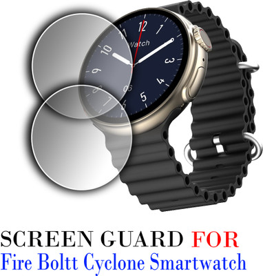 EJZATEX Screen Guard for FIRE BOLTT CYCLONE SMARTWATCH, SCREEN GUARD(Pack of 2)