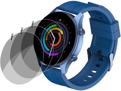 XAZE Screen Guard for NoiseFit Evolve 2 Play Smartwatch(Pack of 3)