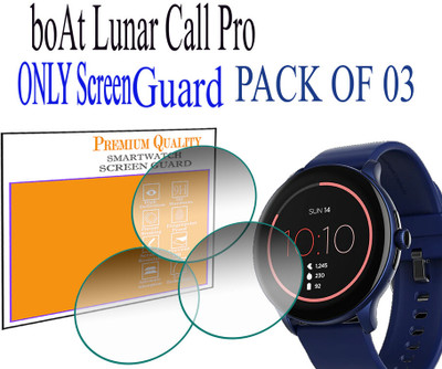 daffin Screen Guard for boAt Lunar Call Pro(Pack of 3)