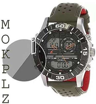 MOKPLZ Screen Guard for FASTRACK ANALOG DIGITAL BLACK DIAL(Pack of 1)