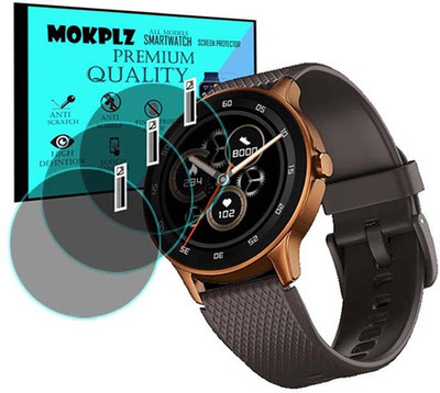 MOKPLZ Screen Guard for NOISEFIT CURVE SMARTWATCH(Pack of 3)