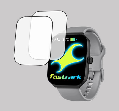 EJZATI Screen Guard for FASTRACK REVOLTT FS1 MAX SMARTWATCH, SCREEN GUARD(Pack of 2)