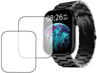 MOKPLZ Screen Guard for NOISE COLOFIT CALIBER 3 PLUS SMARTWATCH(Pack of 2)