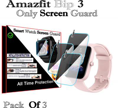 HIDEOUS Screen Guard for Amazfit Bip 3(Pack of 2)